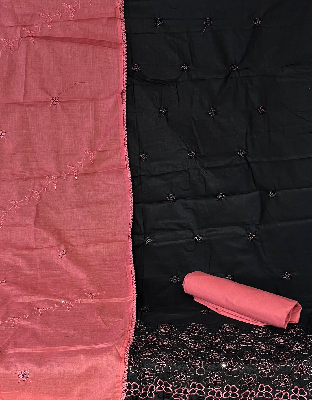 DESIGNER UNSTITCHED DRESS MATERIAL - INNA08