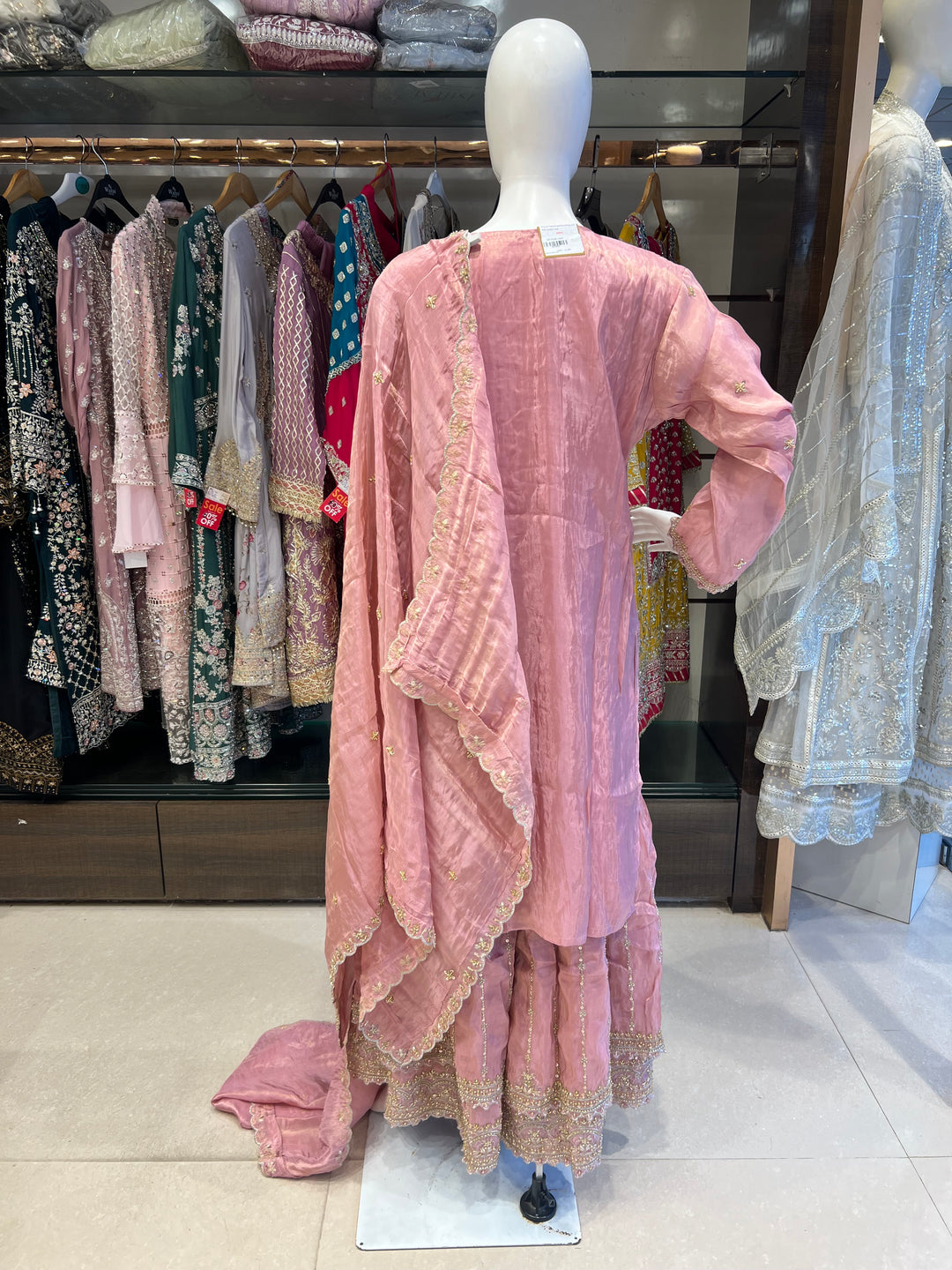 ZARI WORK DESIGNER SUIT - IKDS01