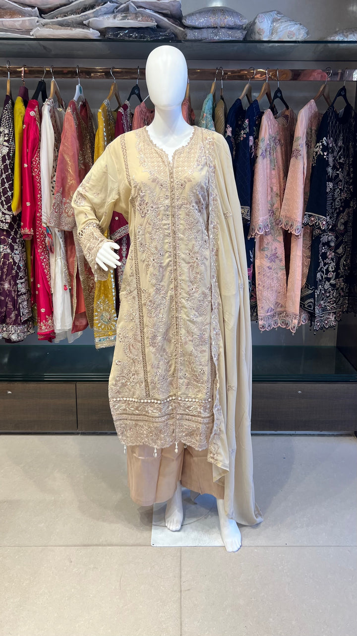 HEERA LUXURY OCCASION WEAR DESIGNER SUIT - NMIK11