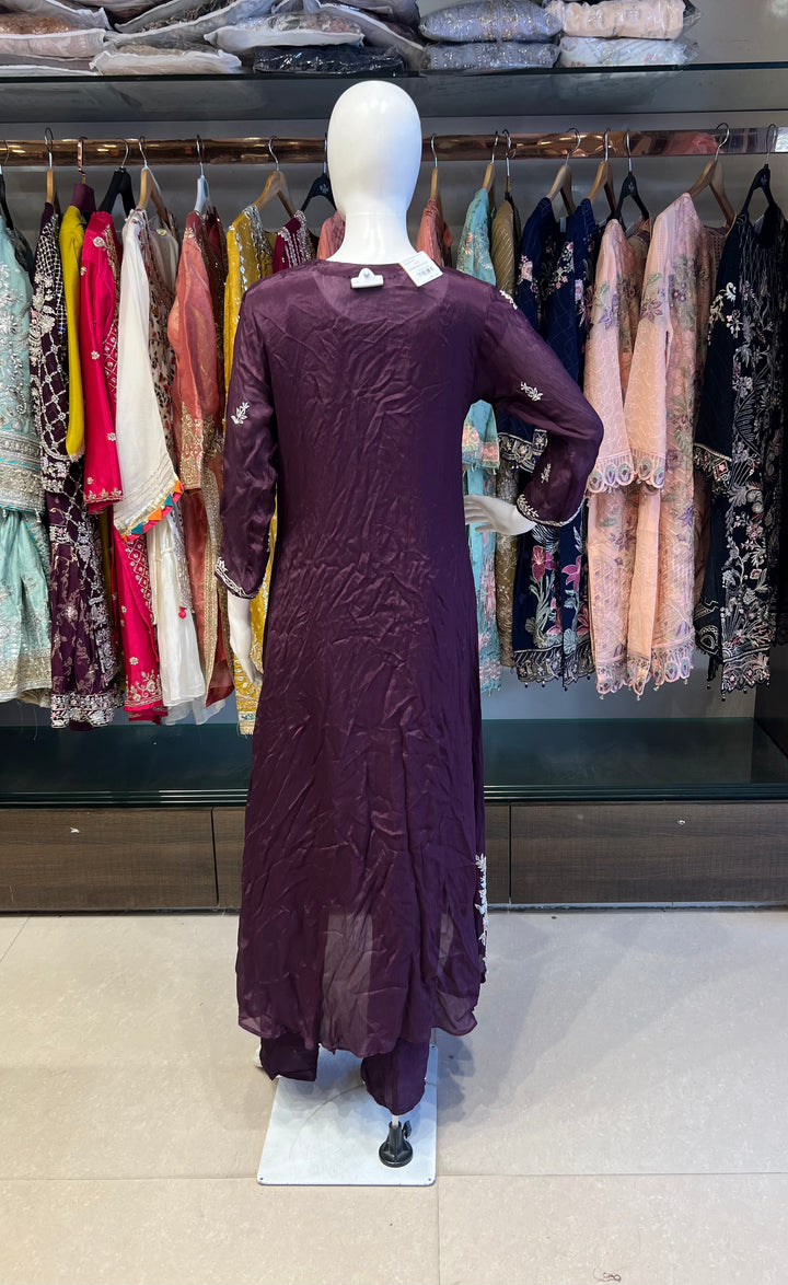 HUDA PREMIUM FESTIVE DESIGNER WORK SUIT - NMIK15