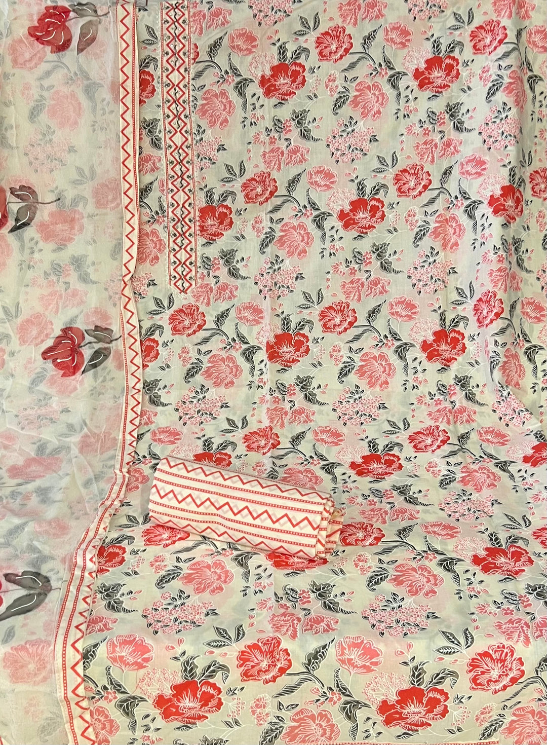 UNSTICHED  DESIGNER SUIT - BTF78/3