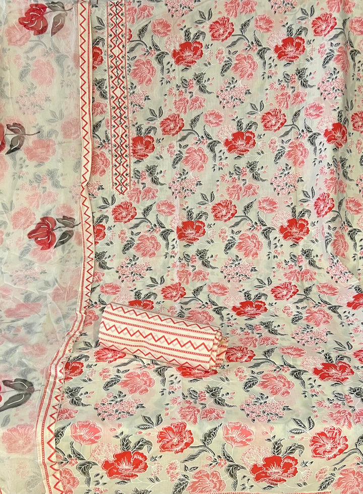 UNSTICHED  DESIGNER SUIT - BTF78/3