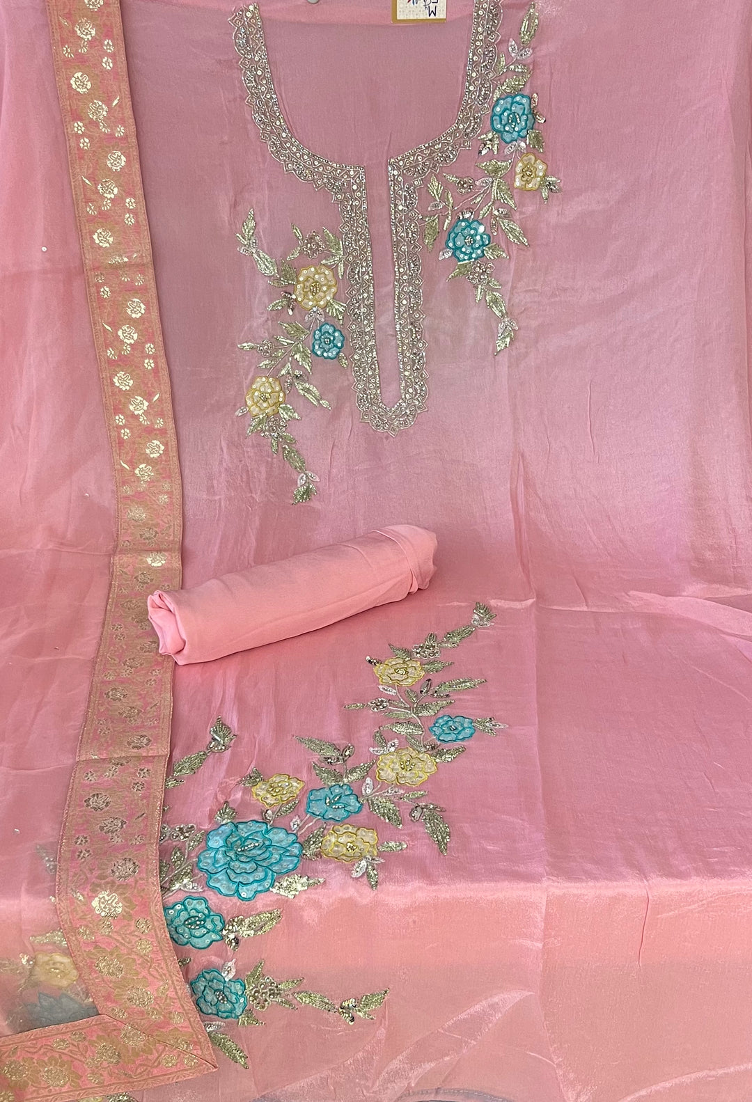 UNSTICHED  DESIGNER SUIT - DER04/9