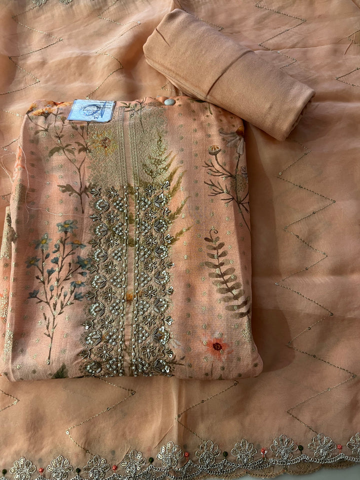 UNSTICHED  DESIGNER SUIT - BTH10/8