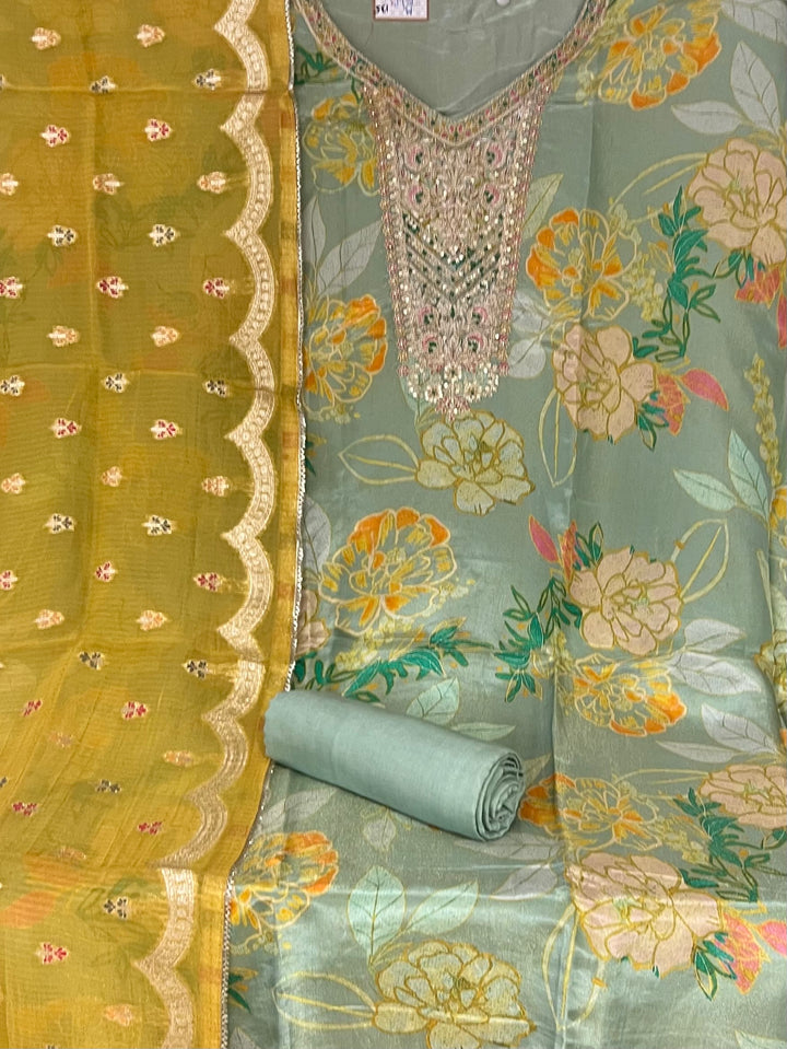 UNSTICHED  DESIGNER SUIT - BTH106/5