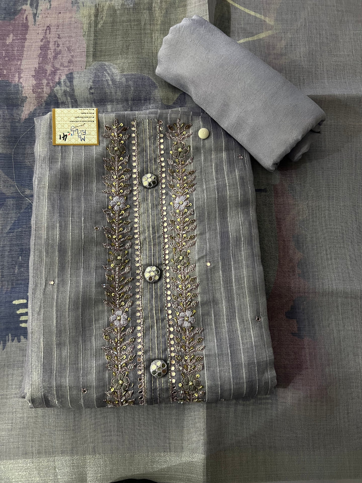 UNSTICHED  DESIGNER SUIT - BTH41/7