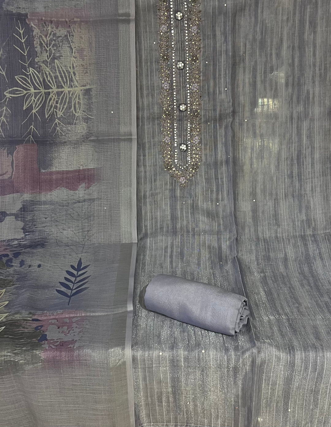 UNSTICHED  DESIGNER SUIT - BTH41/7