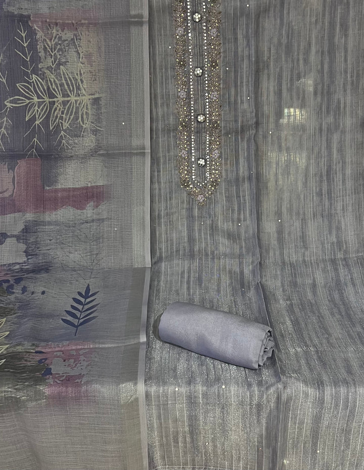 UNSTICHED  DESIGNER SUIT - BTH41/7