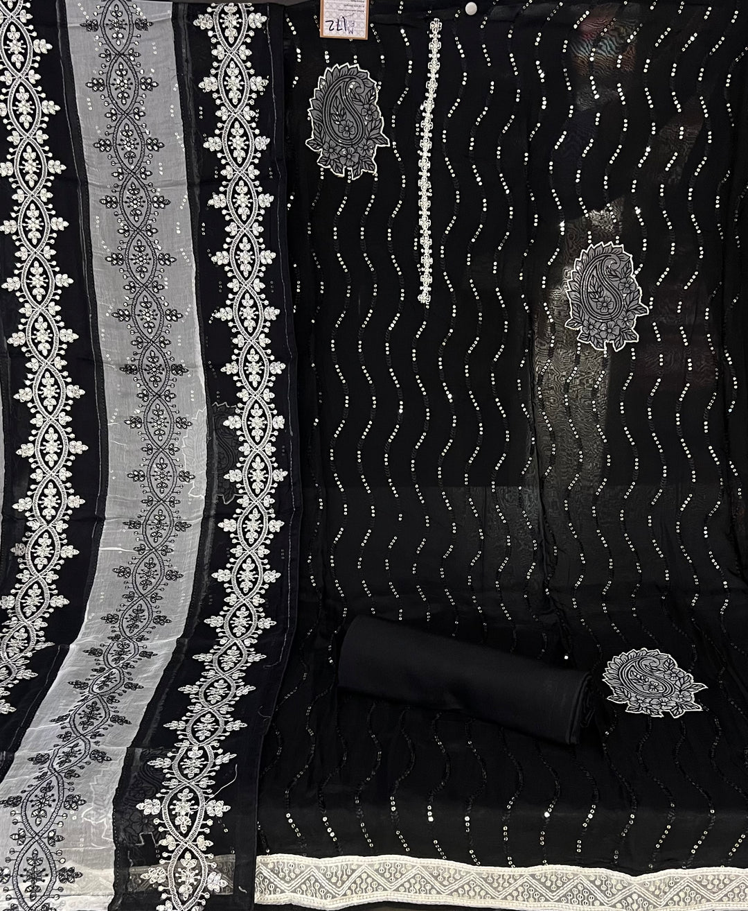 UNSTICHED  DESIGNER SUIT - BTH172/10