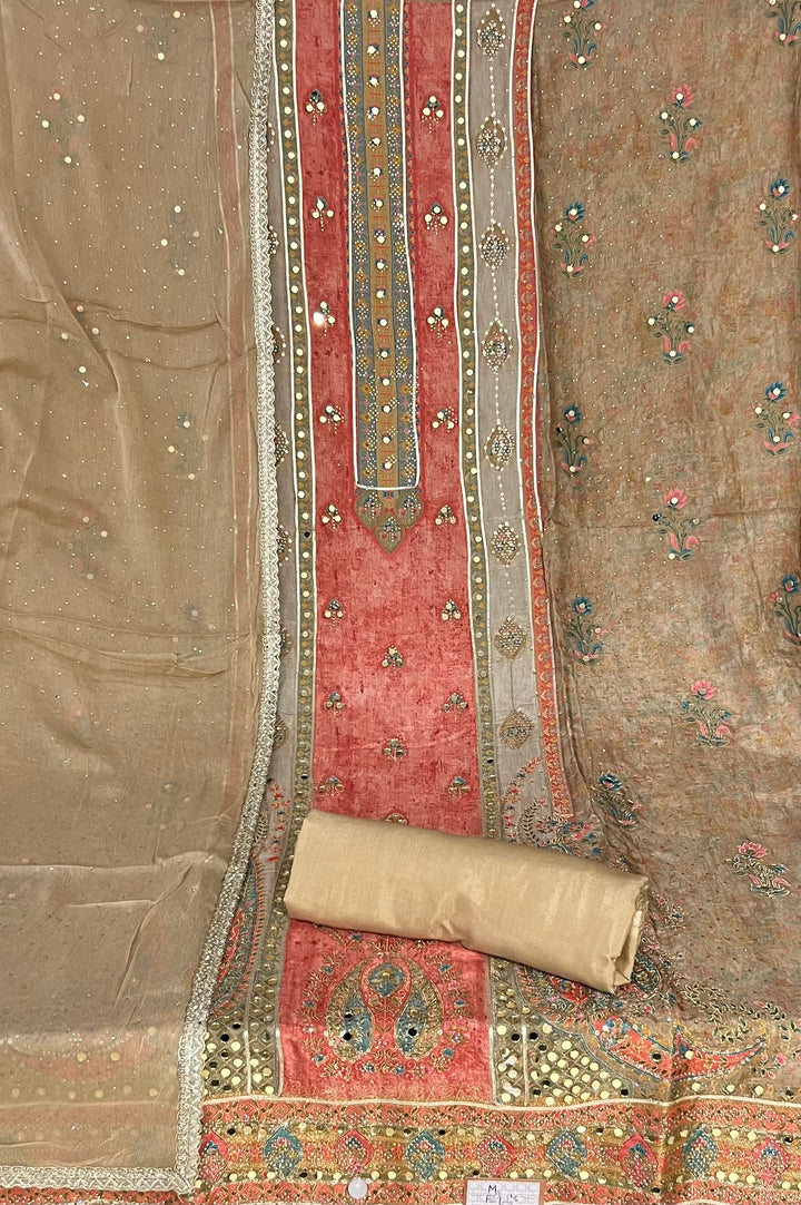 UNSTICHED  DESIGNER SUIT - BTFZ75/12