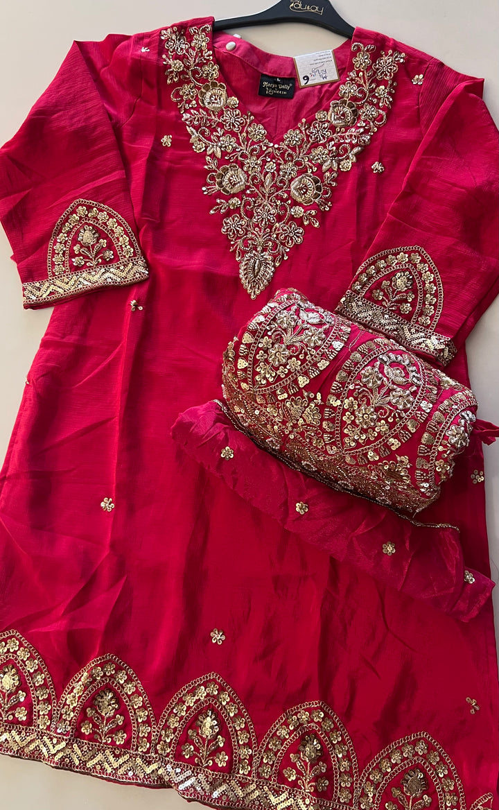 ZARI  WORK DESIGNER SUIT - MDFA06