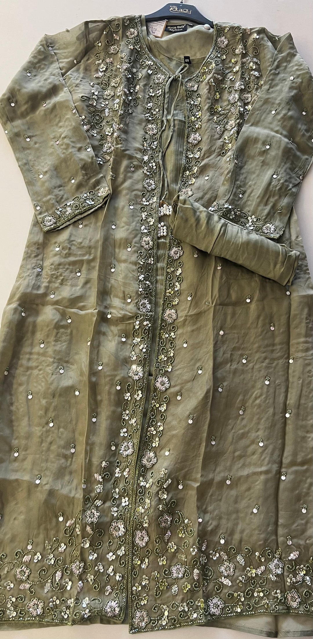 ZARI  WORK DESIGNER SUIT - MDFA04