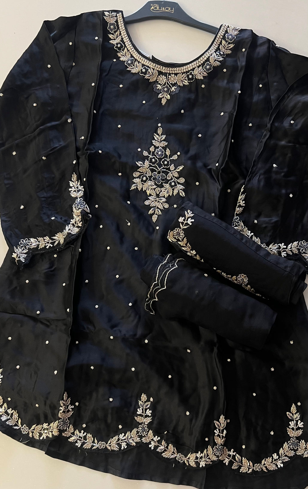 ZARI  WORK DESIGNER SUIT - MDFA11