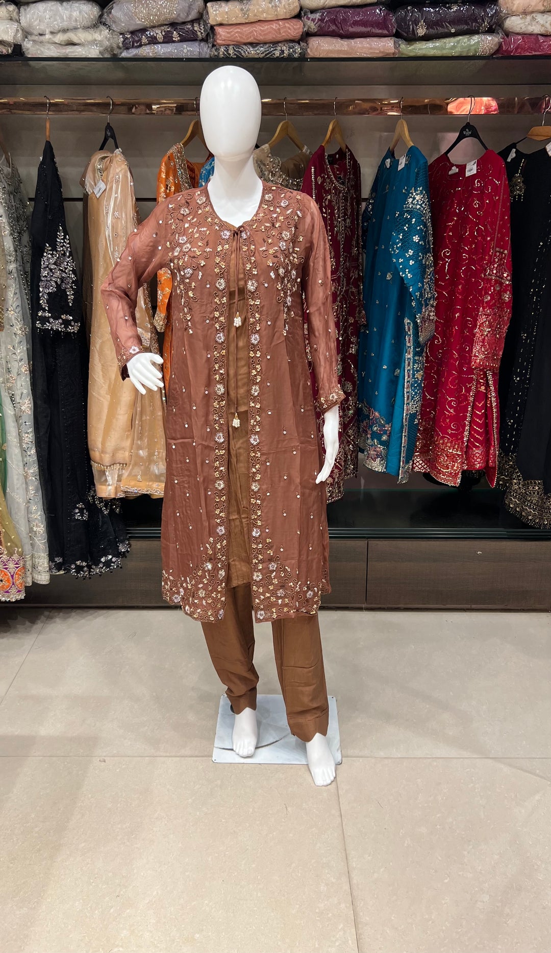 ZARI  WORK DESIGNER SUIT - MDFA04