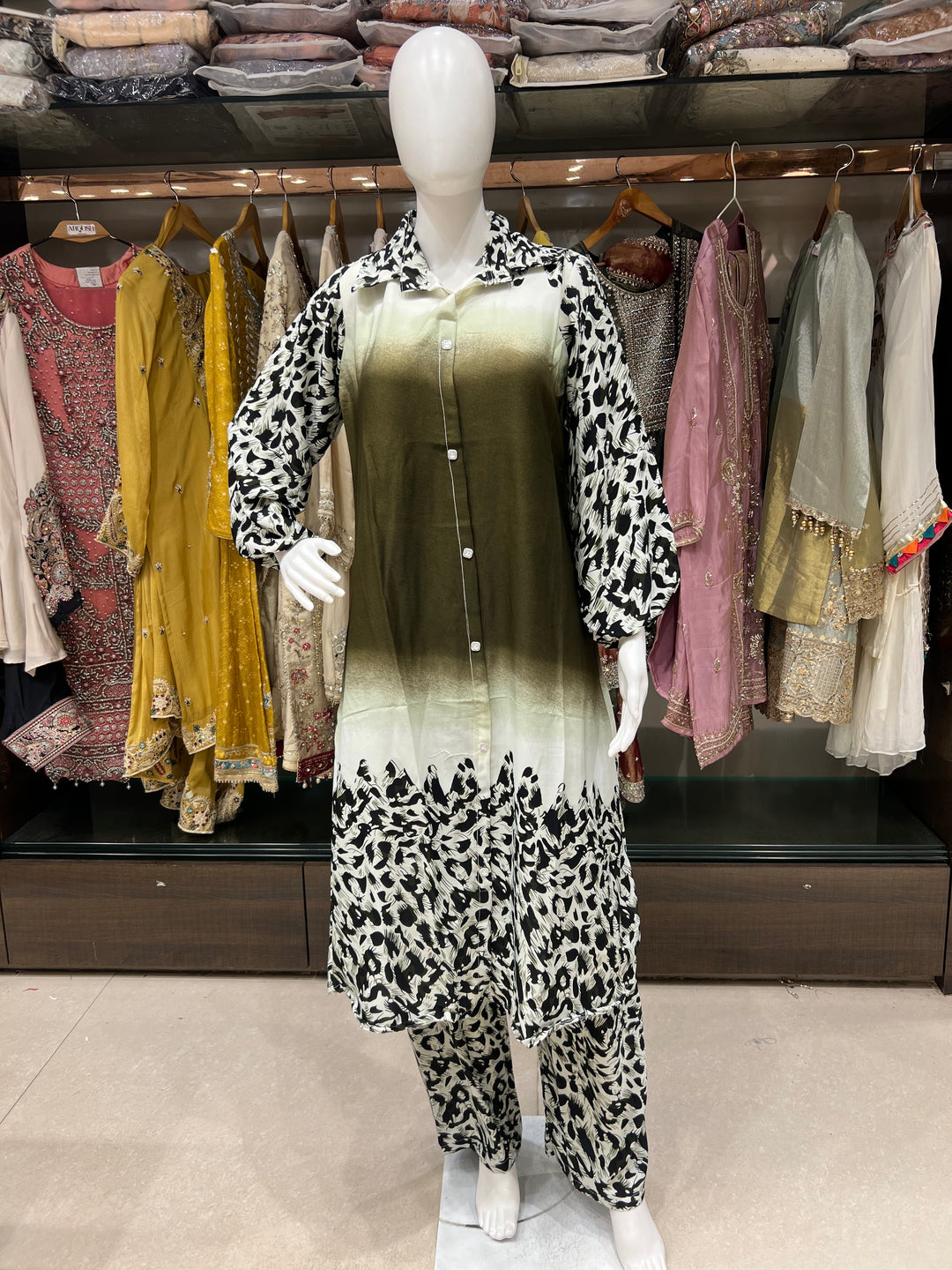DESIGNER PLUS SIZE COORD SET-IKLA01