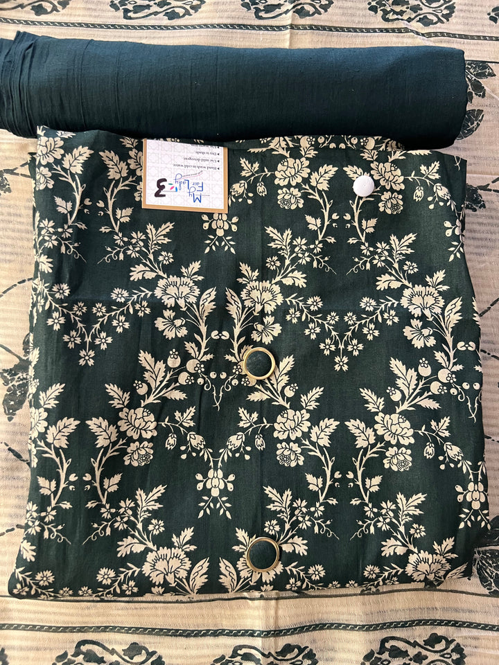DESIGNER UNSTITCHED DRESS MATERIAL-IKDD03