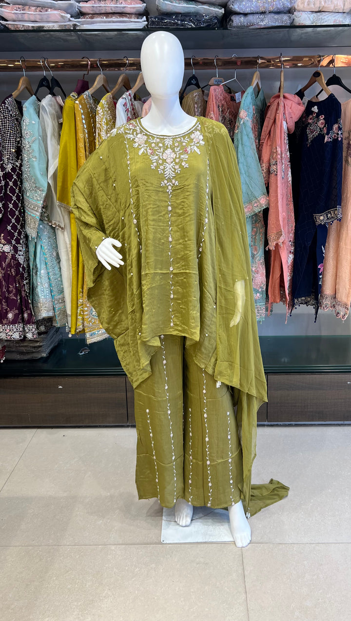 ZAHRA LUXURY KAFTAN ELEGANT EID OUTFIT - KASH13