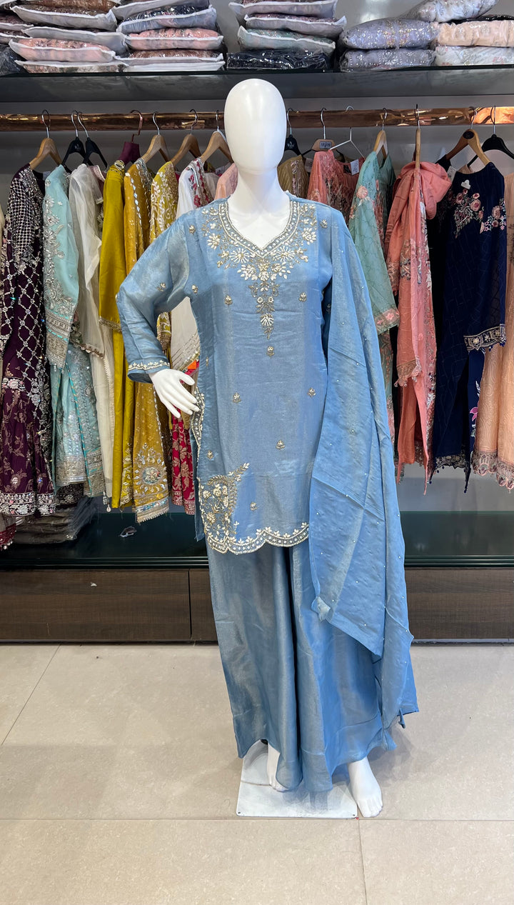 HANIYA LUXE FESTIVE DESIGNER SUIT -  KASH16
