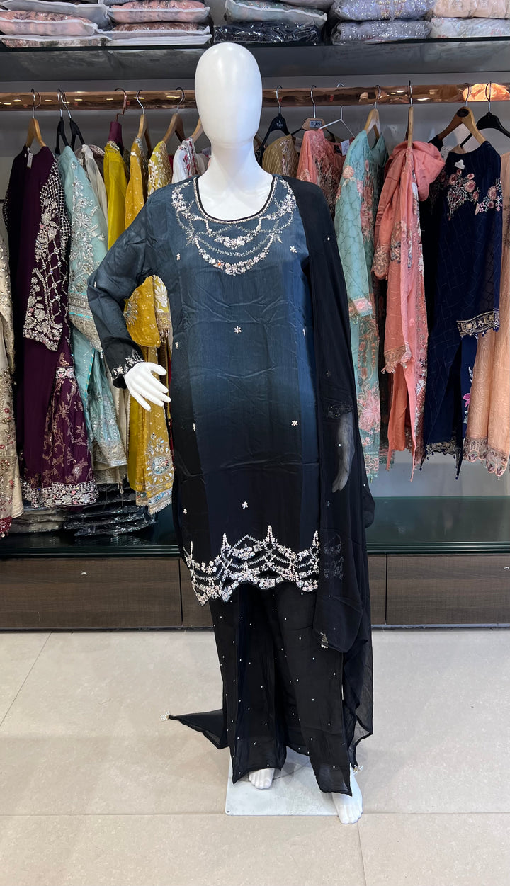 YASRA ELITE FESTIVE DESIGNER ETHNIC SUIT - KASH23