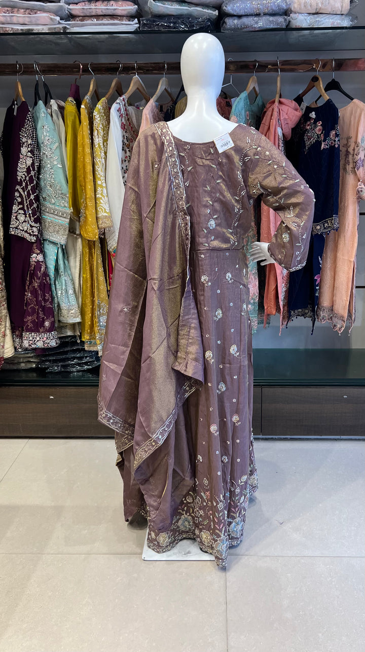 MAHIRA EMBELLISHED DESIGNER PARTY WEAR OUTFIT - KASH07