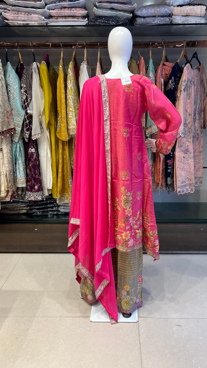 ZOYA PREMIUM OCCASION WEAR DESIGNER SUIT - KASH18