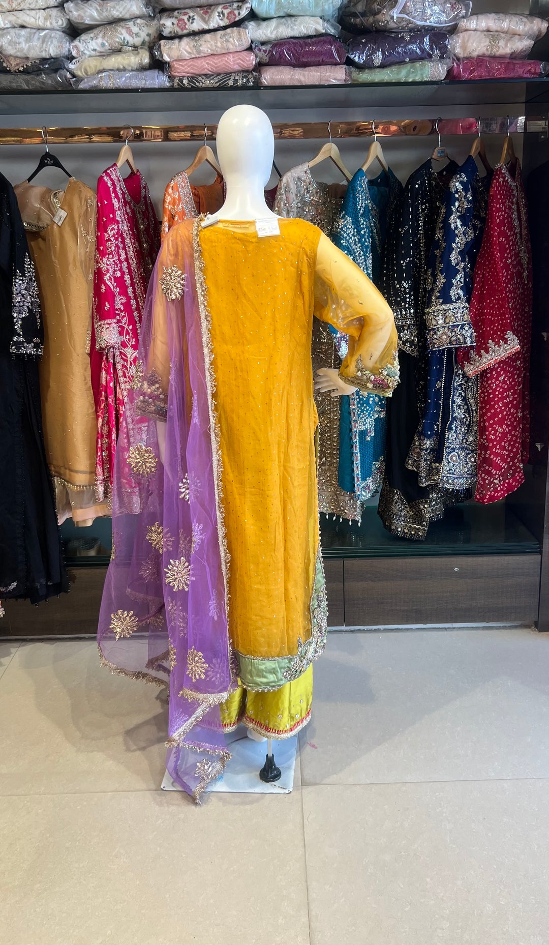PAKISTANI KHUDABAKSH SANCHAK SUIT - MTR06