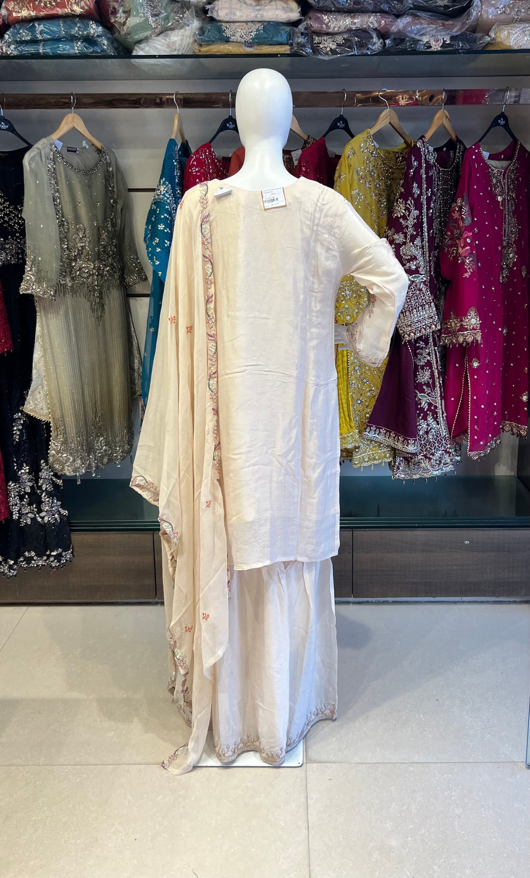 ZARI WORK DESIGNER SUIT  - IKFQT03