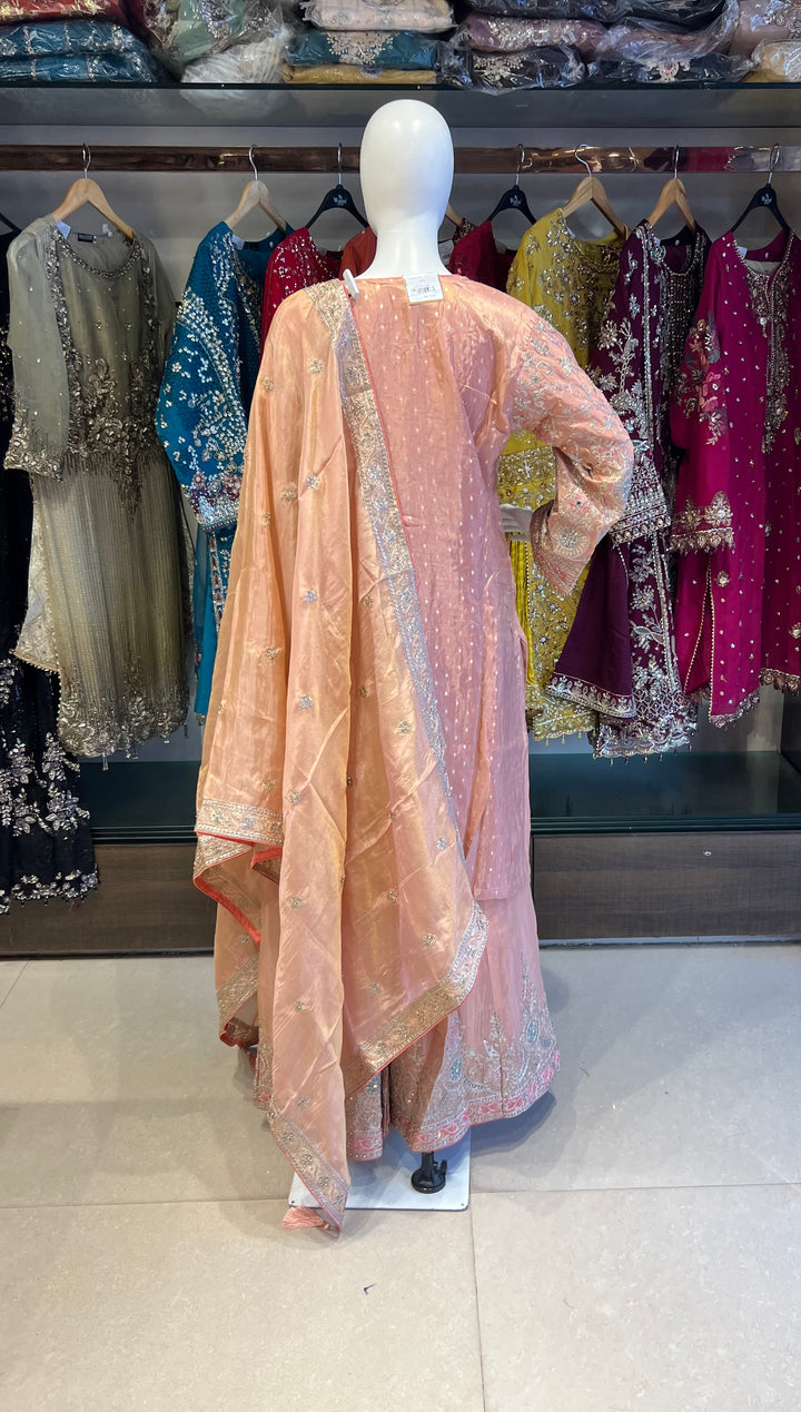 ZARI WORK DESIGNER SUIT  - IKFQT02