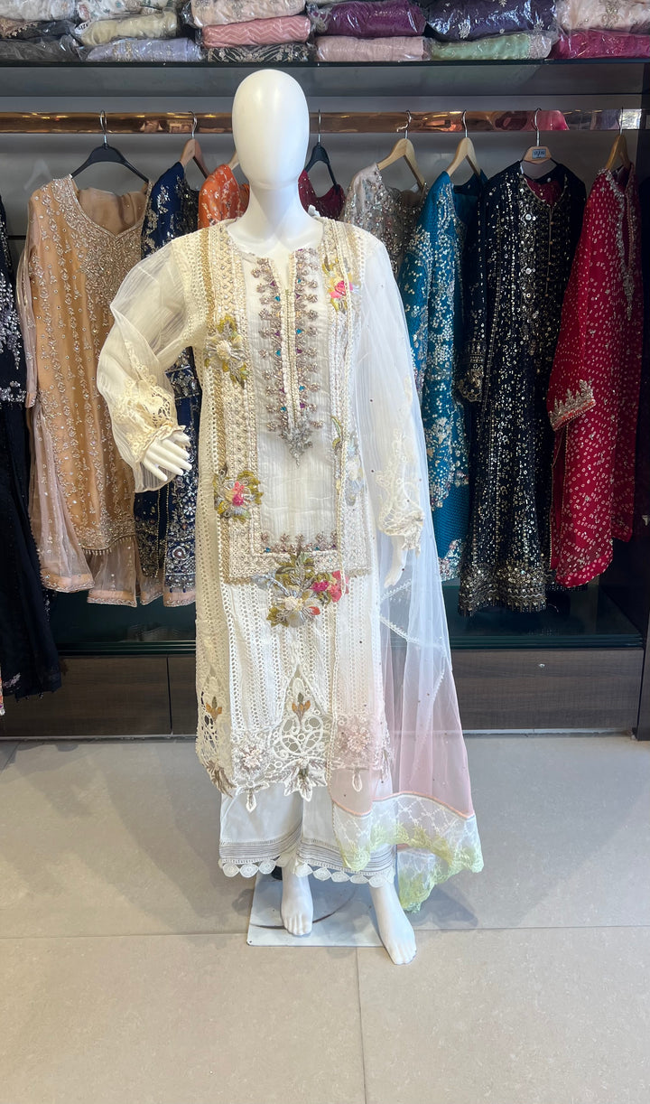 PAKISTANI KHUDABAKSH DESIGNER SUIT - MTR01