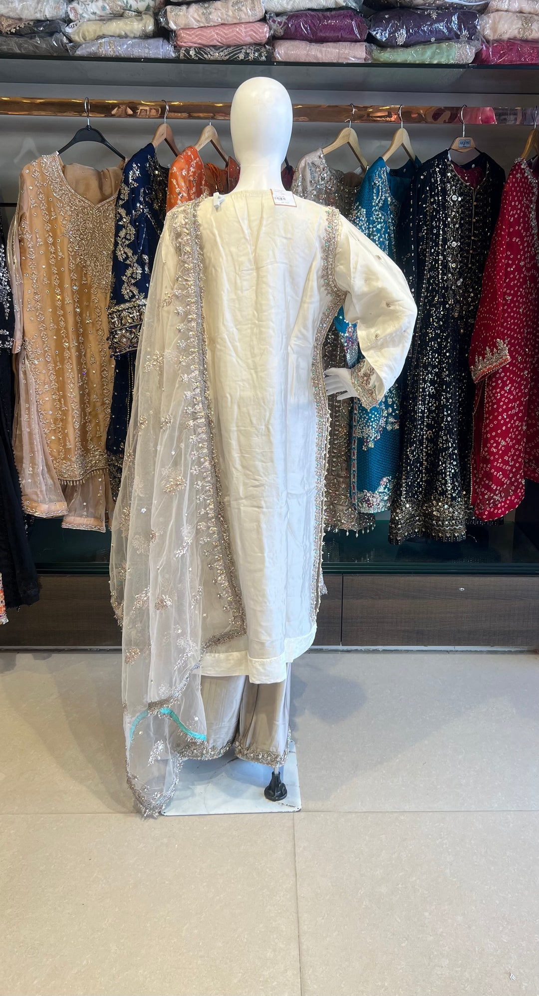 PAKISTANI KHUDABAKSH DESIGNER SUIT - MTR03
