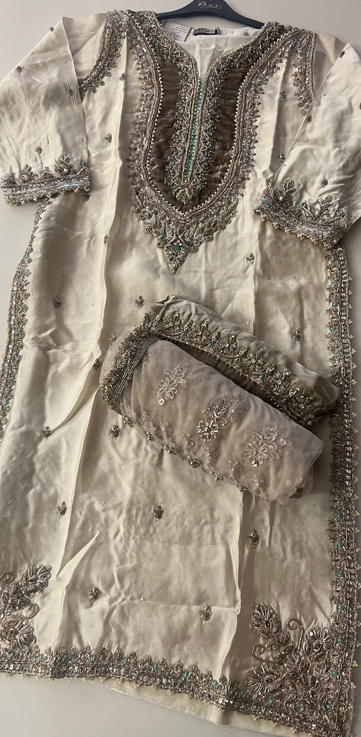 PAKISTANI KHUDABAKSH DESIGNER SUIT - MTR03