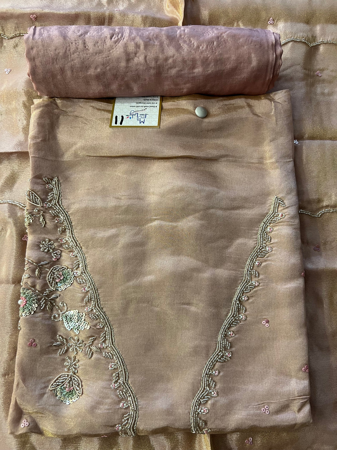 DESIGNER UNSTITCHED DRESS MATERIAL-MAMT11