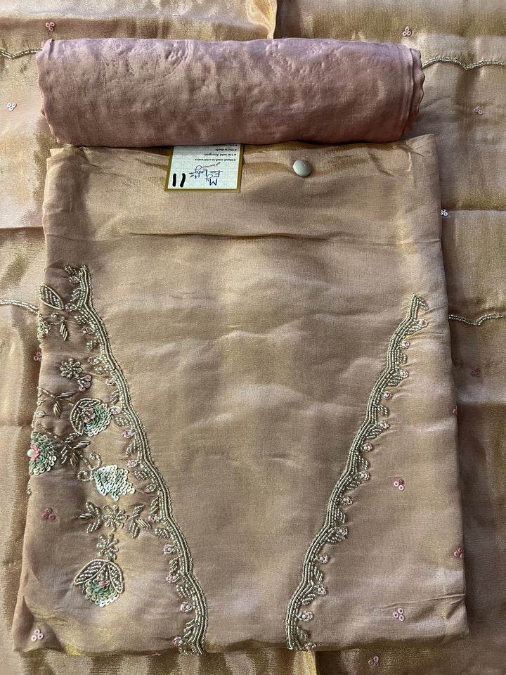 DESIGNER UNSTITCHED DRESS MATERIAL-MAMT11