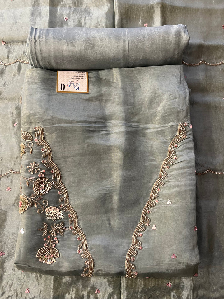 DESIGNER UNSTITCHED DRESS MATERIAL-MAMT11