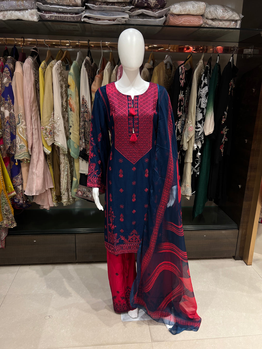 MAHEK DESIGNER SUIT - IKES01