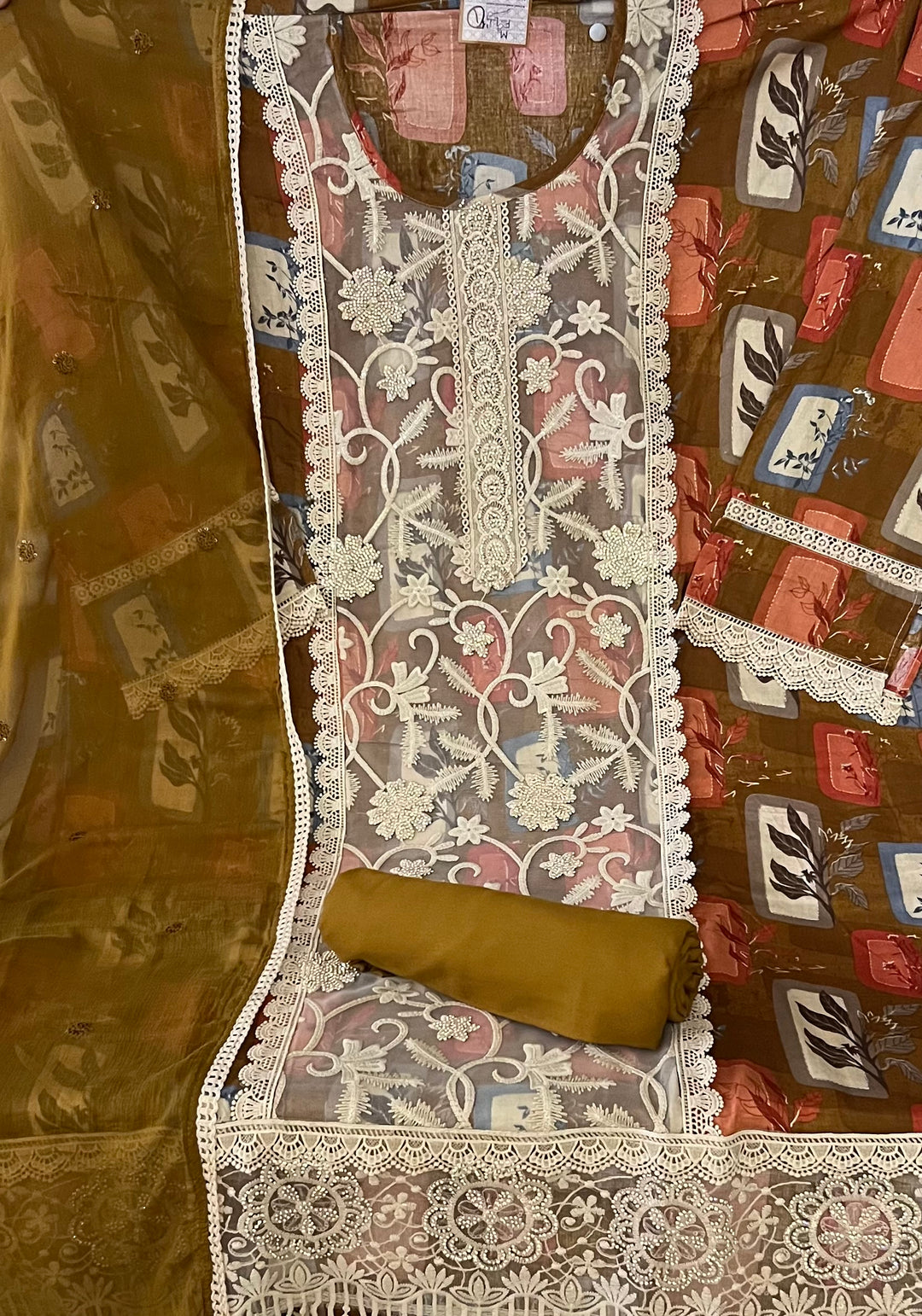 UNSTICHED DESIGNER SUIT - IKBN01/16/12