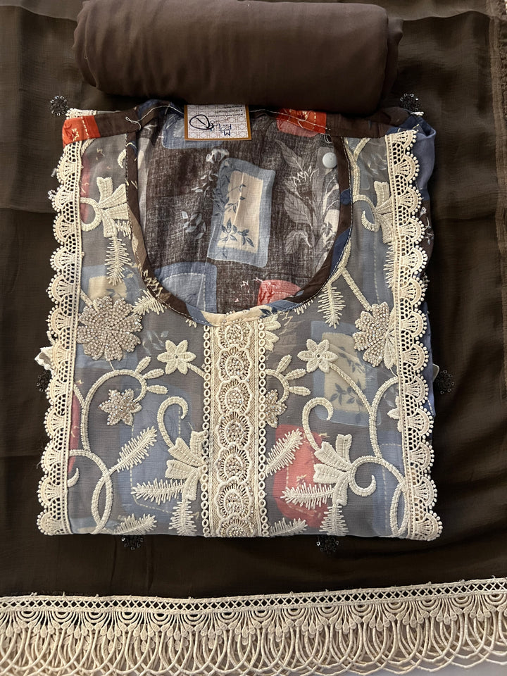 UNSTICHED DESIGNER SUIT - IKBN01/16/11