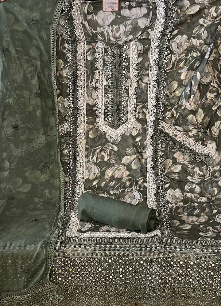 UNSTICHED DESIGNER SUIT - IKMC05/16/15