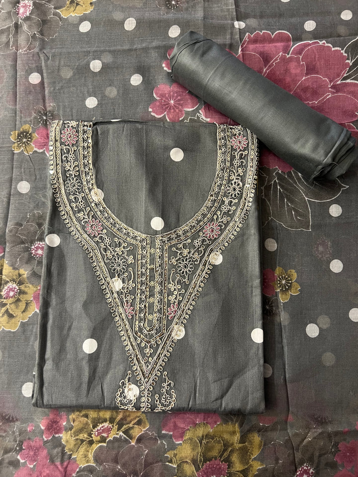 UNSTICHED DESIGNER SUIT - IKGM01/16/17