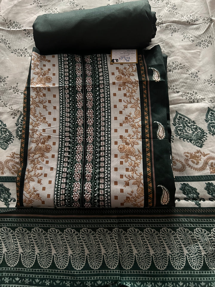 DESIGNER UNSTITCHED DRESS MATERIAL - BTMF28