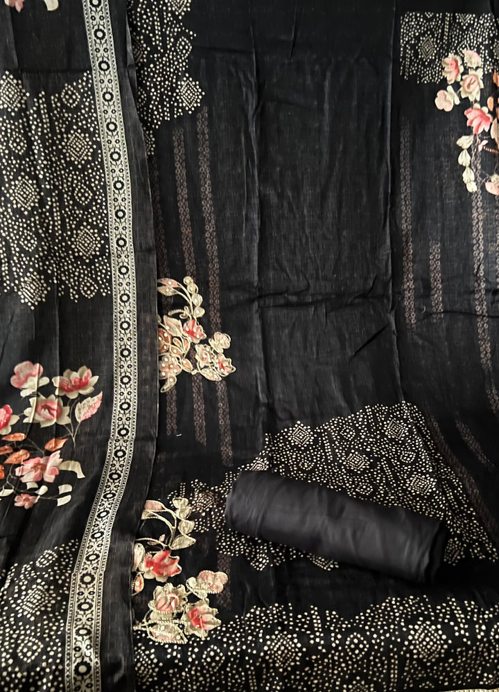 DESIGNER UNSTITCHED DRESS MATERIAL - BTMF28