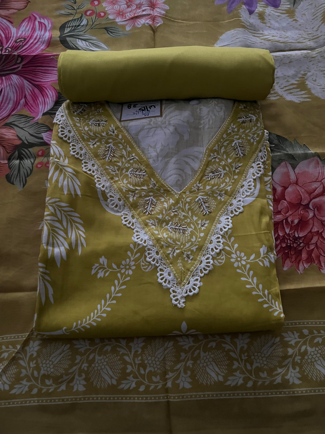 DESIGNER UNSTITCHED DRESS MATERIAL - BTMF28