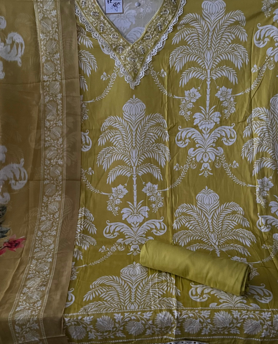 DESIGNER UNSTITCHED DRESS MATERIAL - BTMF28