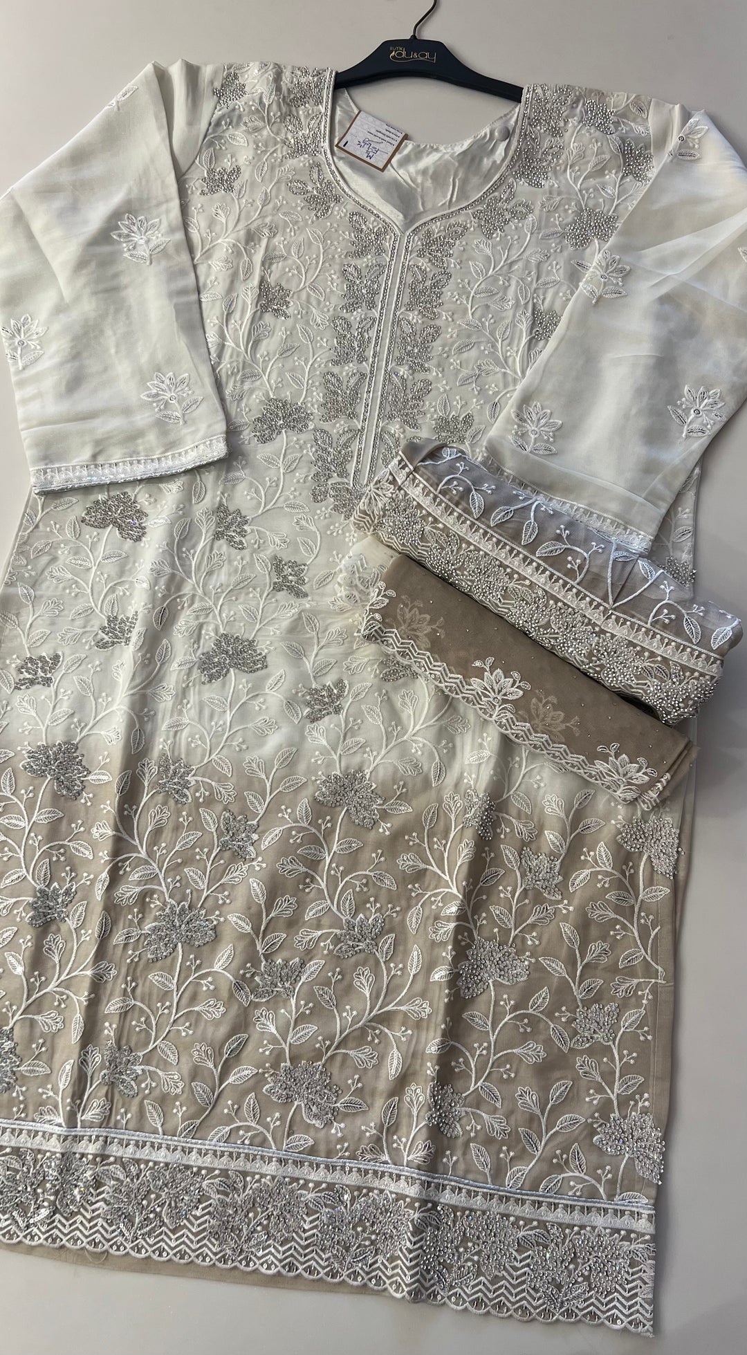 STONE WORK DESIGNER SUIT - MZS01