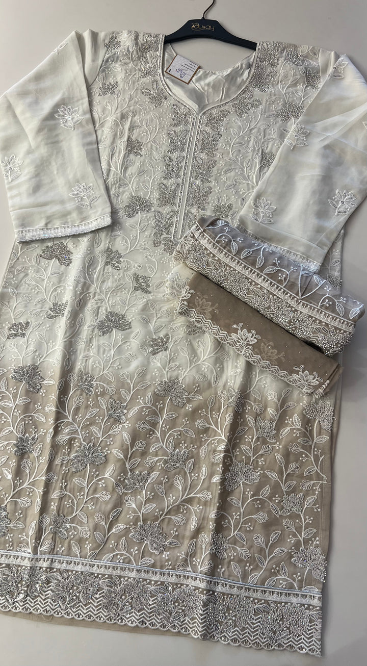 STONE WORK DESIGNER SUIT - MZS01