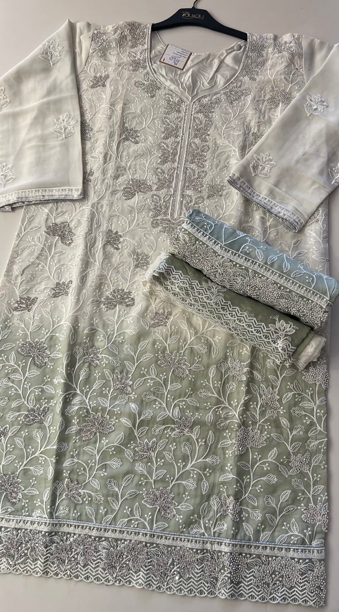 STONE WORK DESIGNER SUIT - MZS01