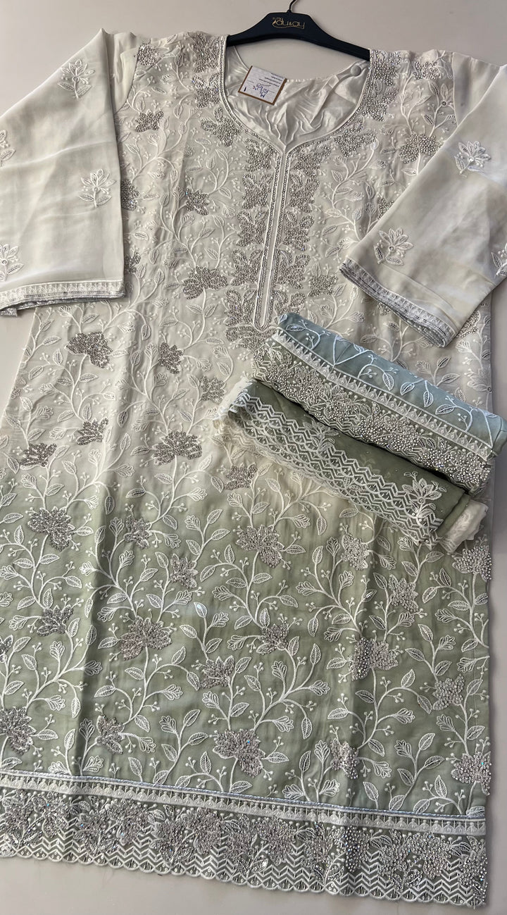 STONE WORK DESIGNER SUIT - MZS01