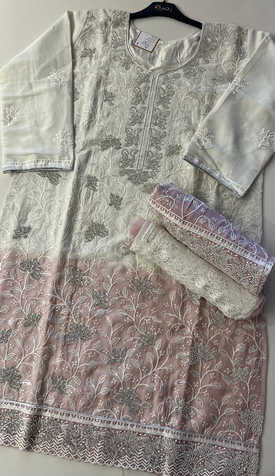 STONE WORK DESIGNER SUIT - MZS01