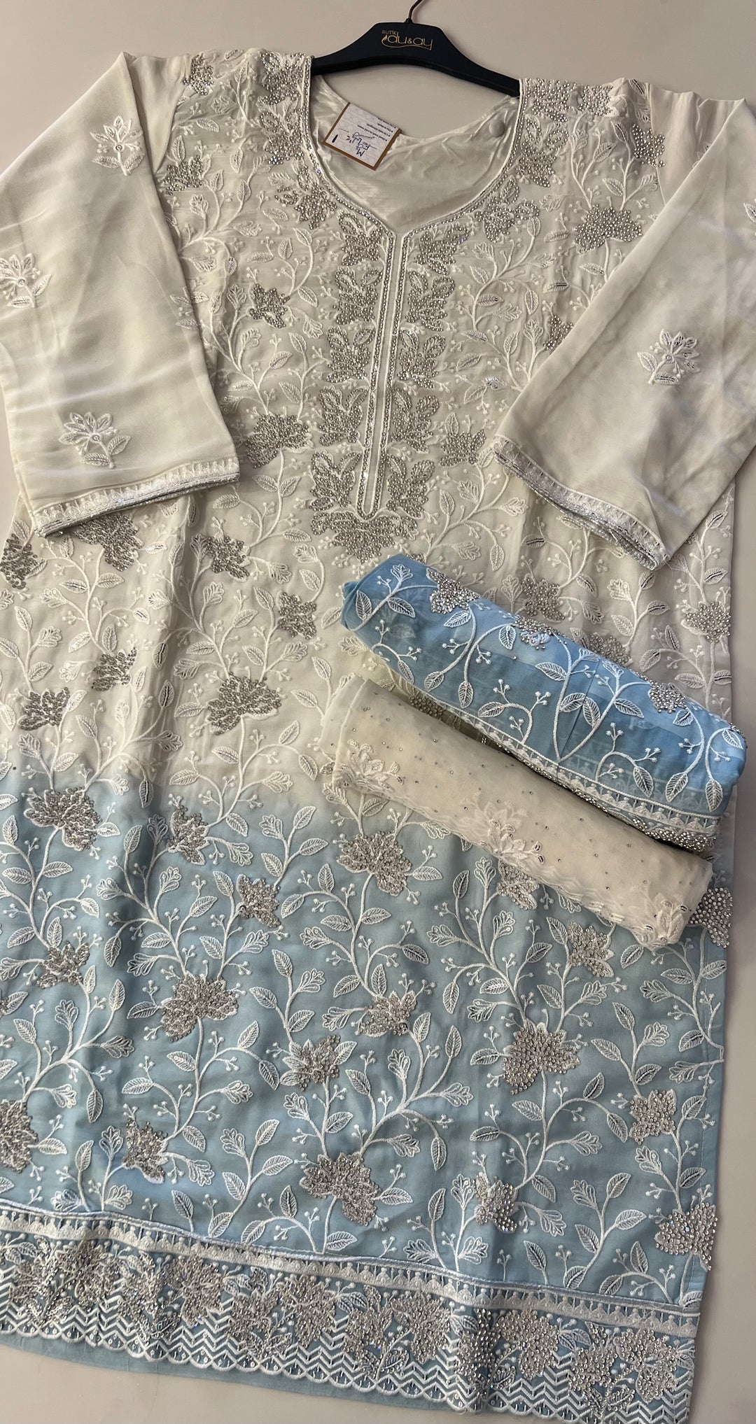 STONE WORK DESIGNER SUIT - MZS01