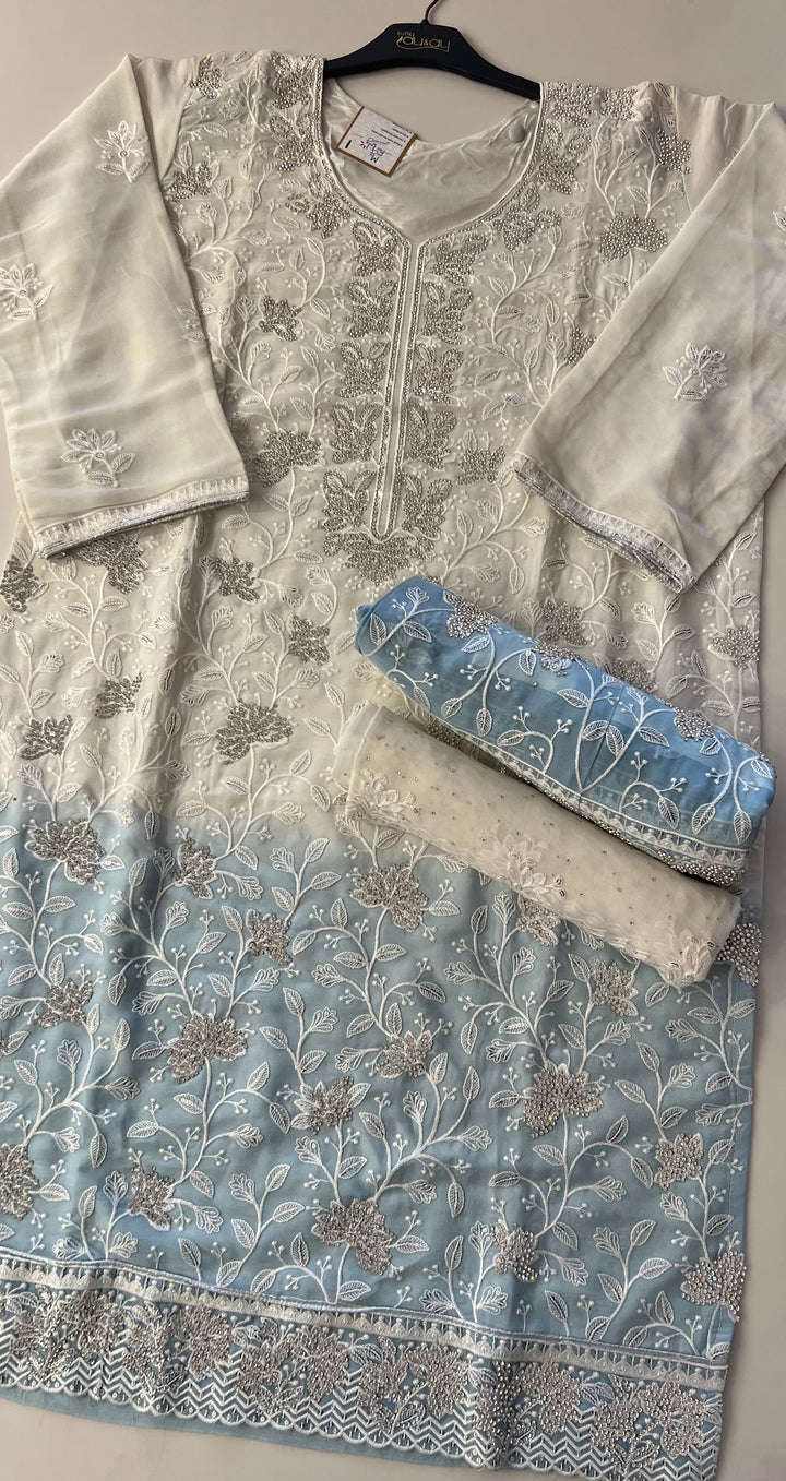 STONE WORK DESIGNER SUIT - MZS01